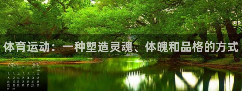 米兰体育官网下载平台注册：体育运动：一种塑造灵魂、体