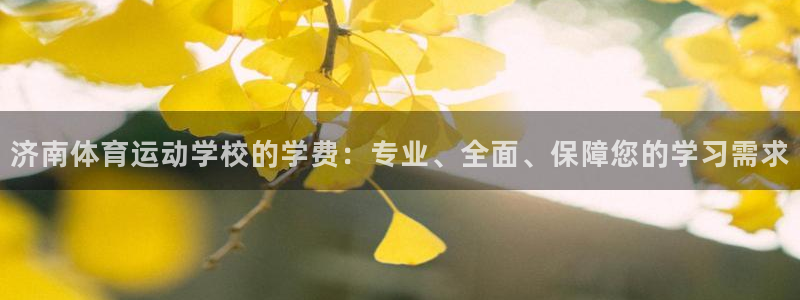 米兰体育官方正版app娱乐：济南体育运动学校的学费：专业、全